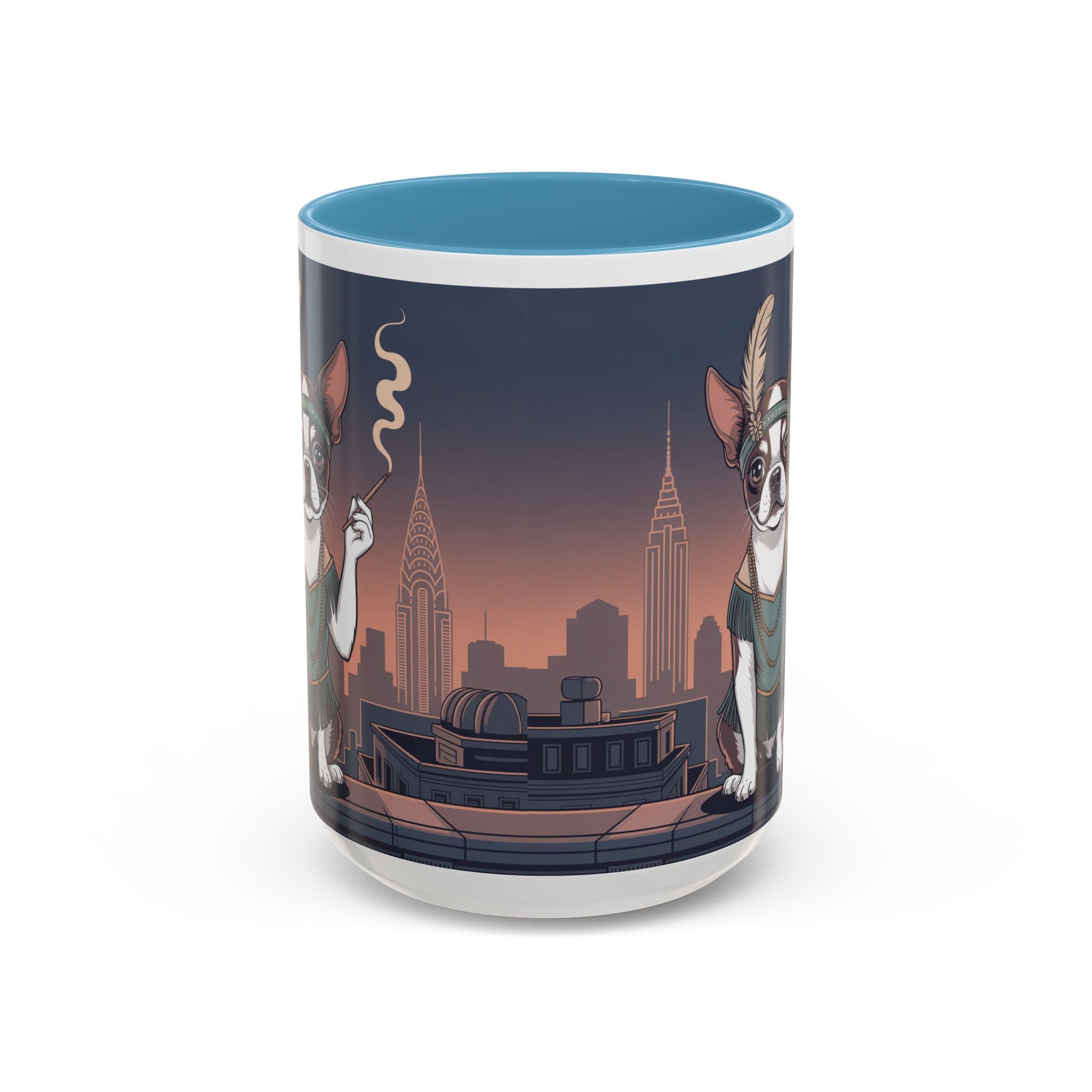 Mugs, Gangster Dog Jameson Flapper Design 11oz, 15oz