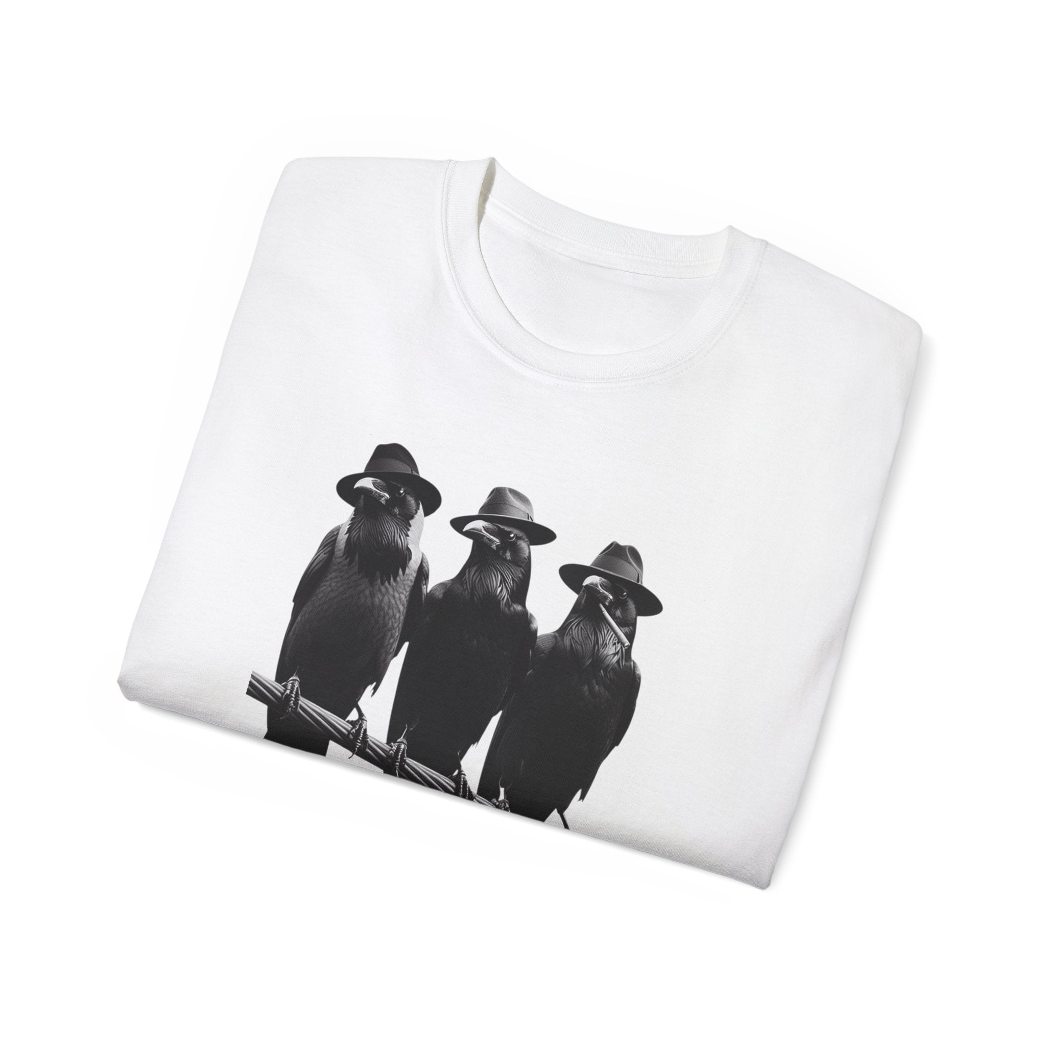 Gothic Crow Tee, Ravens, Dark Birds Unisex, Blackbird T-Shirt, Edgar Allan Poe, crow apparel