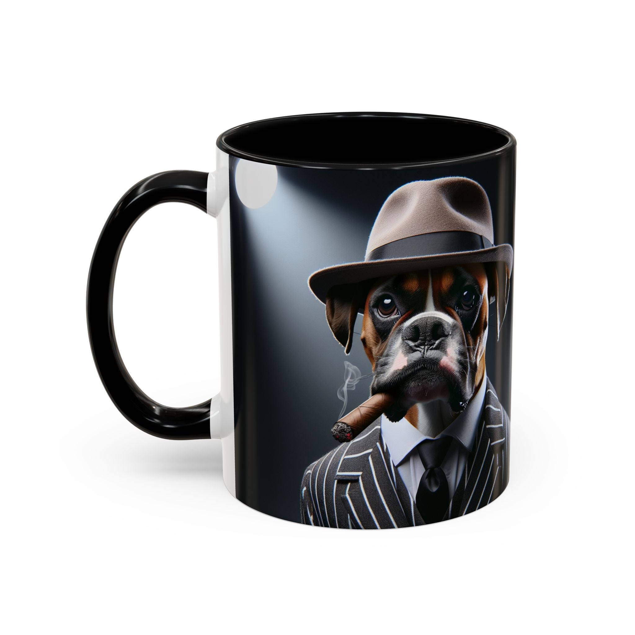 Boxer Dog Gangster Cup, Animal Lover Gift, Dog Mom Dad Present, Pet Owner gift