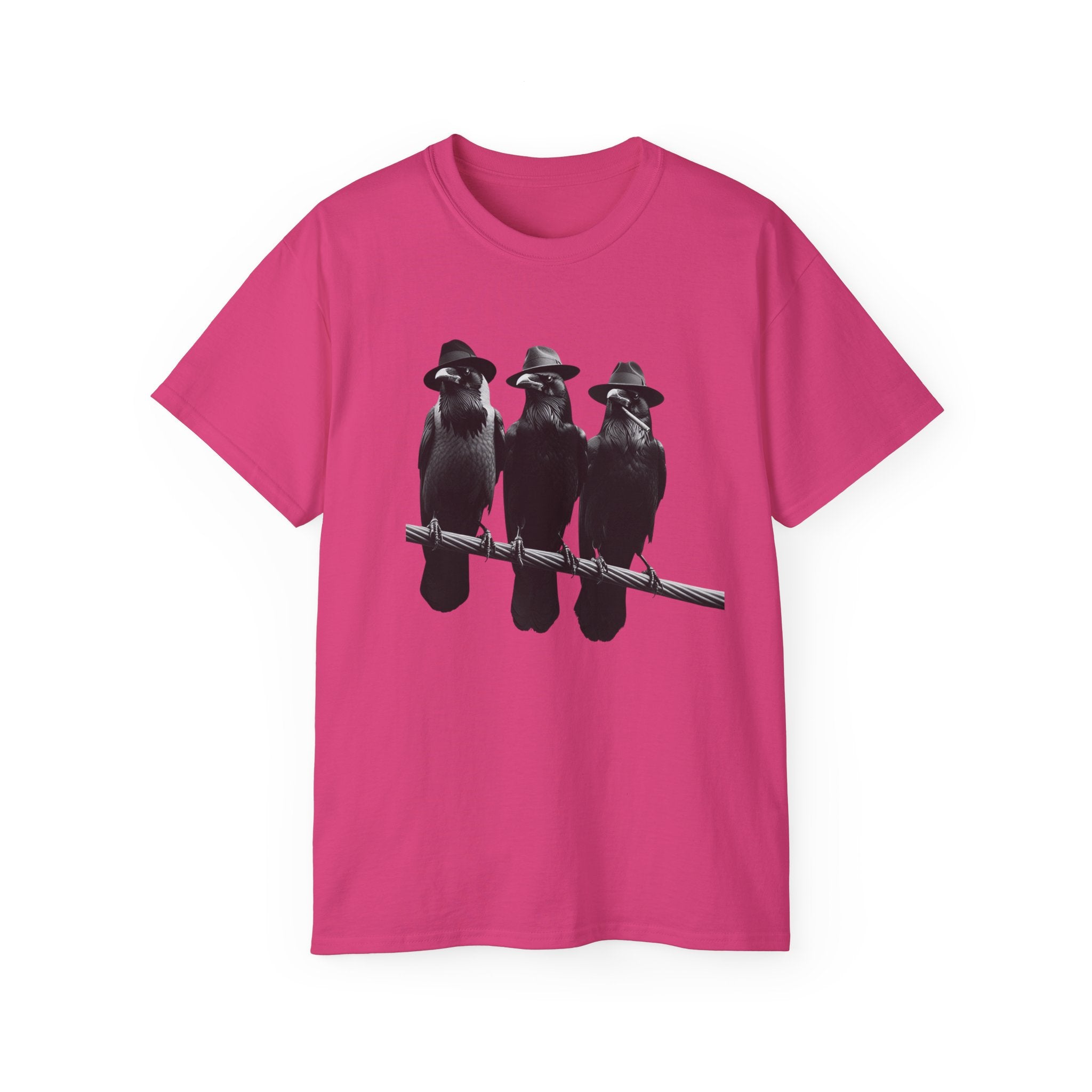 Gothic Crow Tee, Ravens, Dark Birds Unisex, Blackbird T-Shirt, Edgar Allan Poe, crow apparel