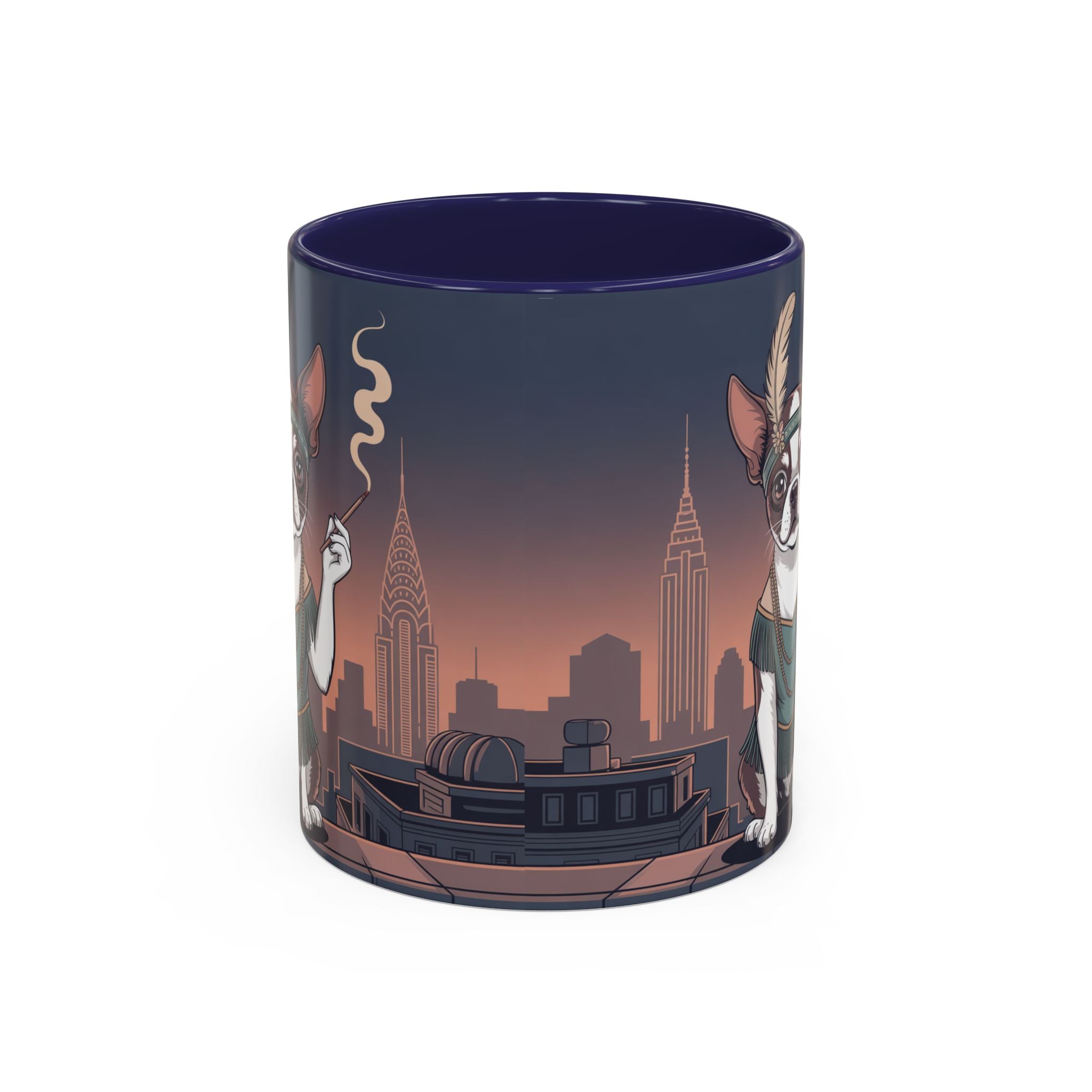 Mugs, Gangster Dog Jameson Flapper Design 11oz, 15oz