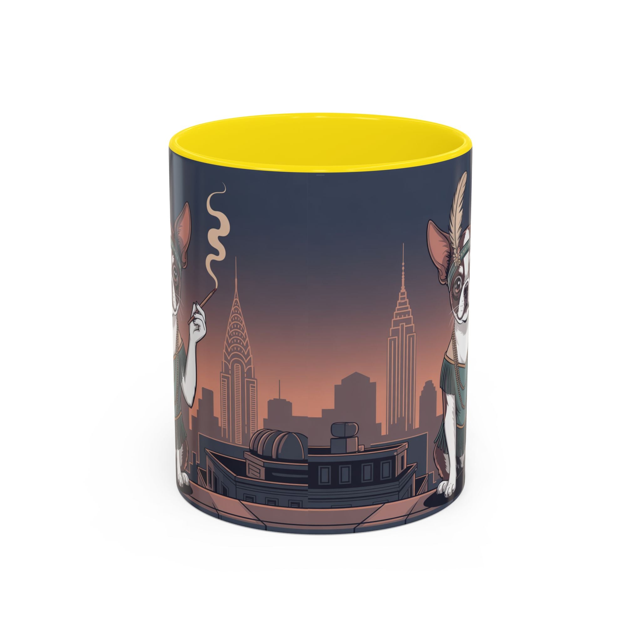 Mugs, Gangster Dog Jameson Flapper Design 11oz, 15oz