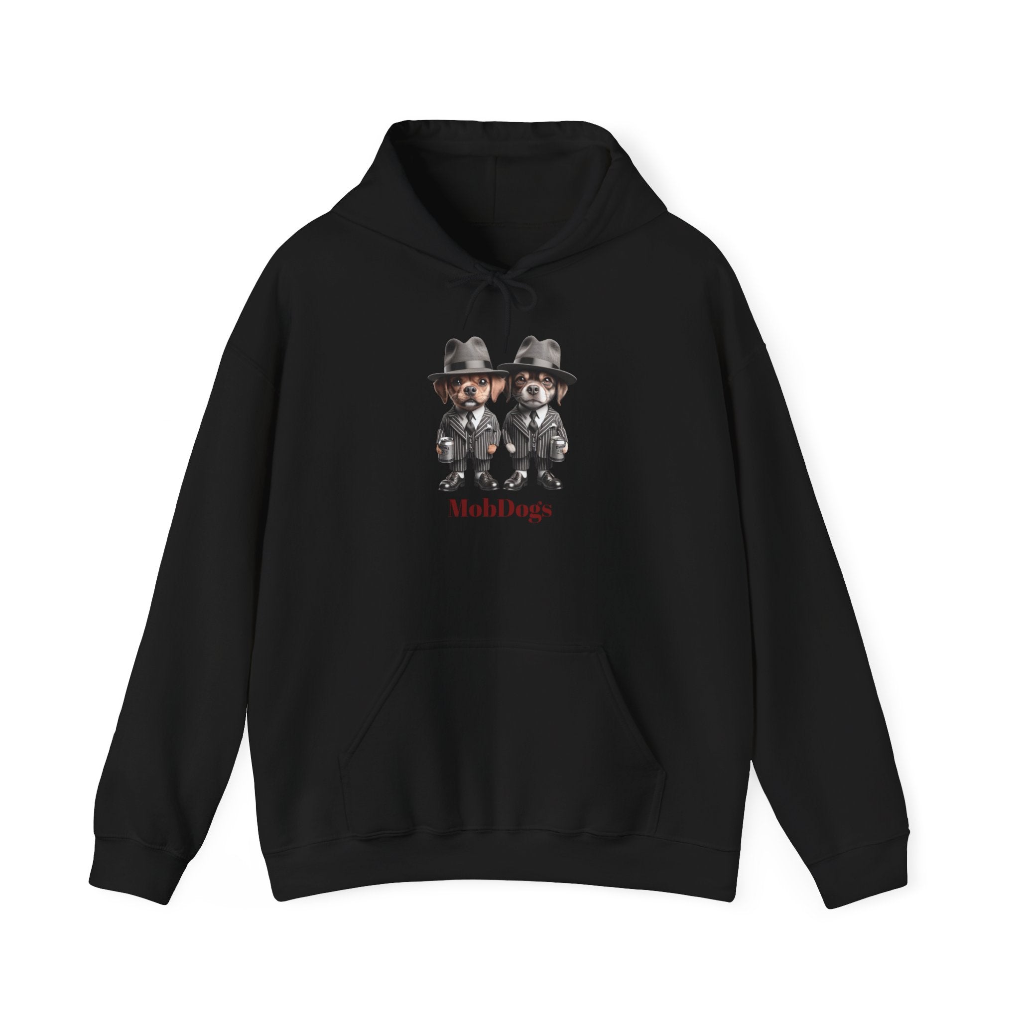 Mob Dog Unisex Hoodie, Gangster Dog,  pet Graphic, Mafia Pet , Mobster Pooch, dog apparel