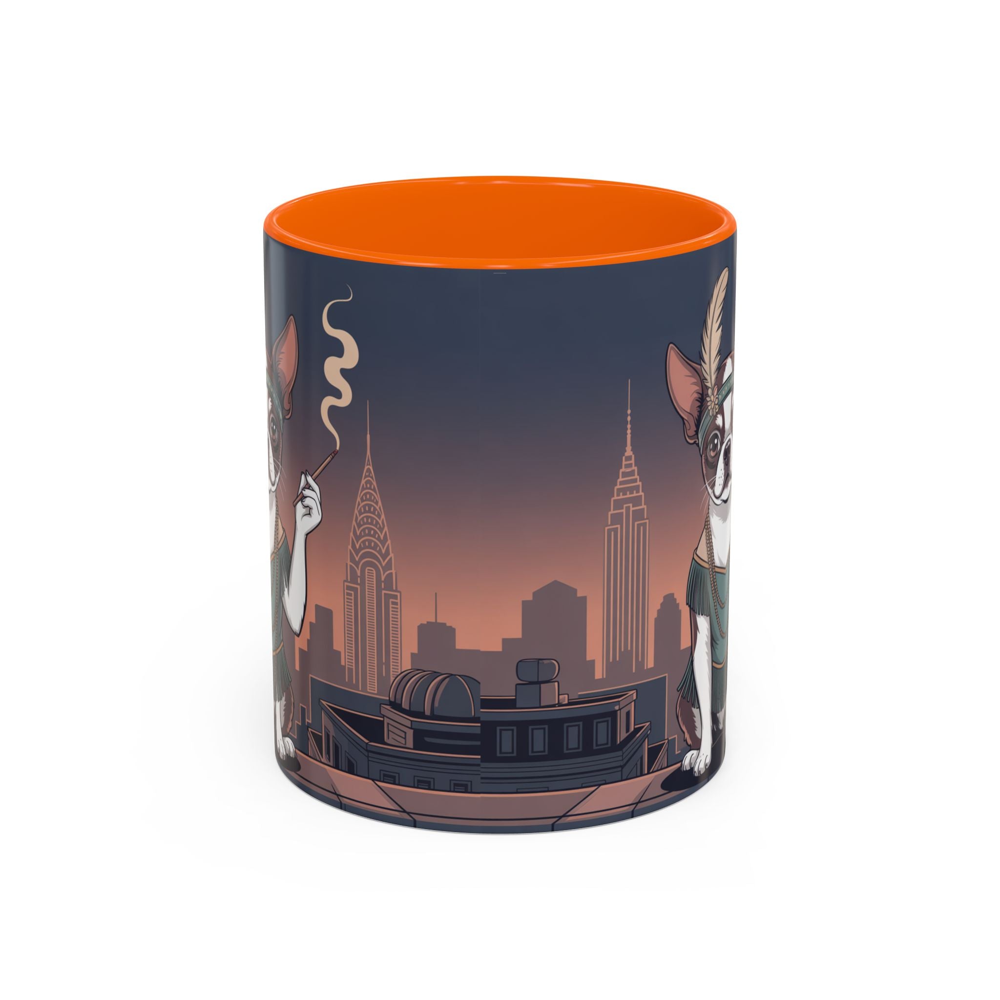 Mugs, Gangster Dog Jameson Flapper Design 11oz, 15oz