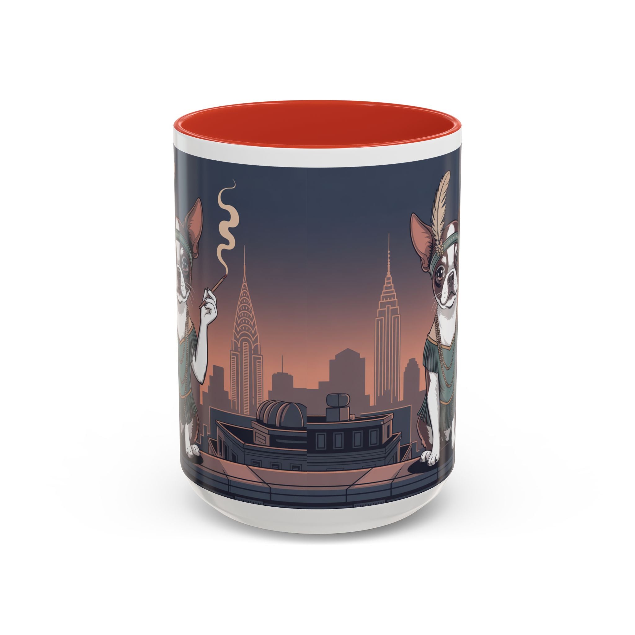 Mugs, Gangster Dog Jameson Flapper Design 11oz, 15oz