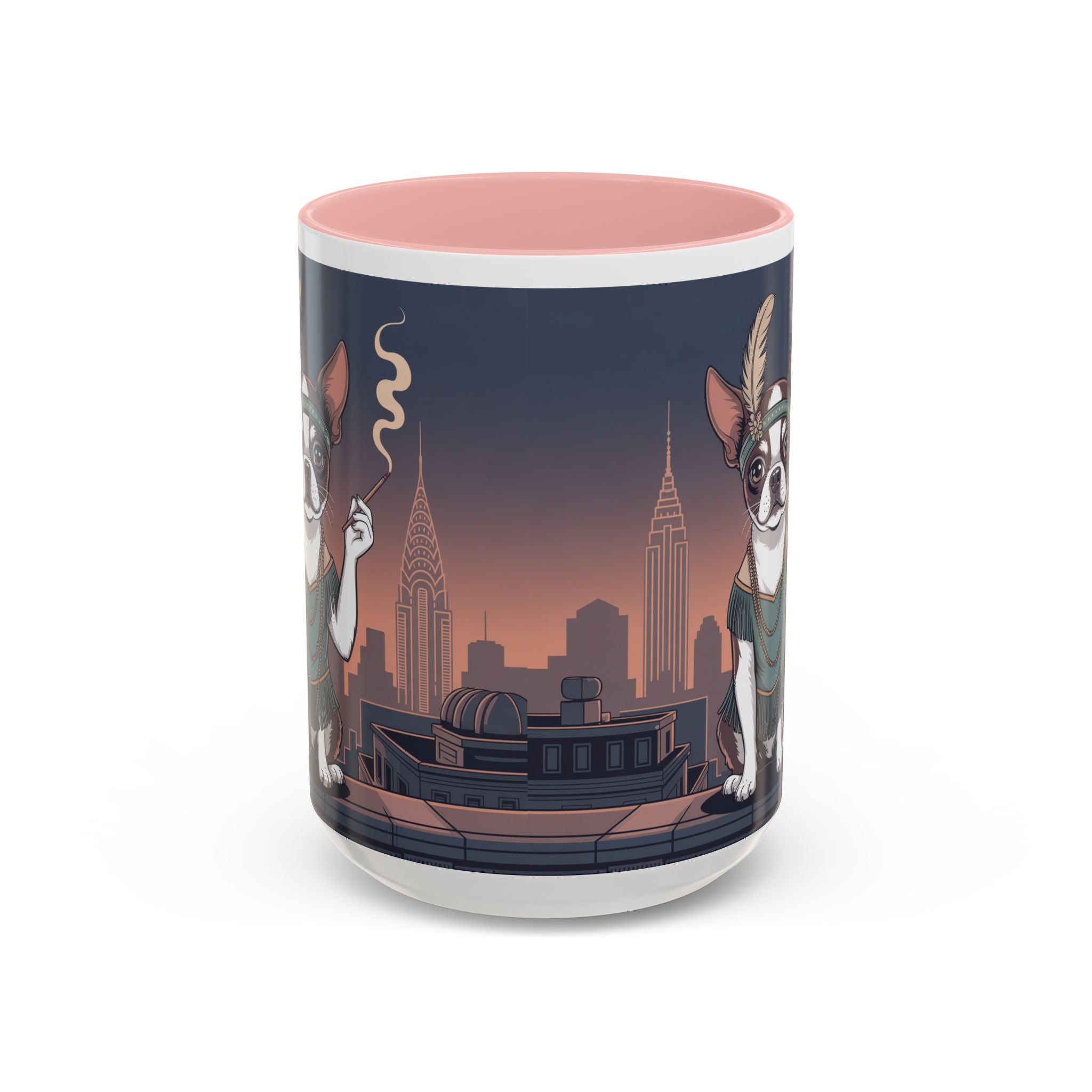 Mugs, Gangster Dog Jameson Flapper Design 11oz, 15oz