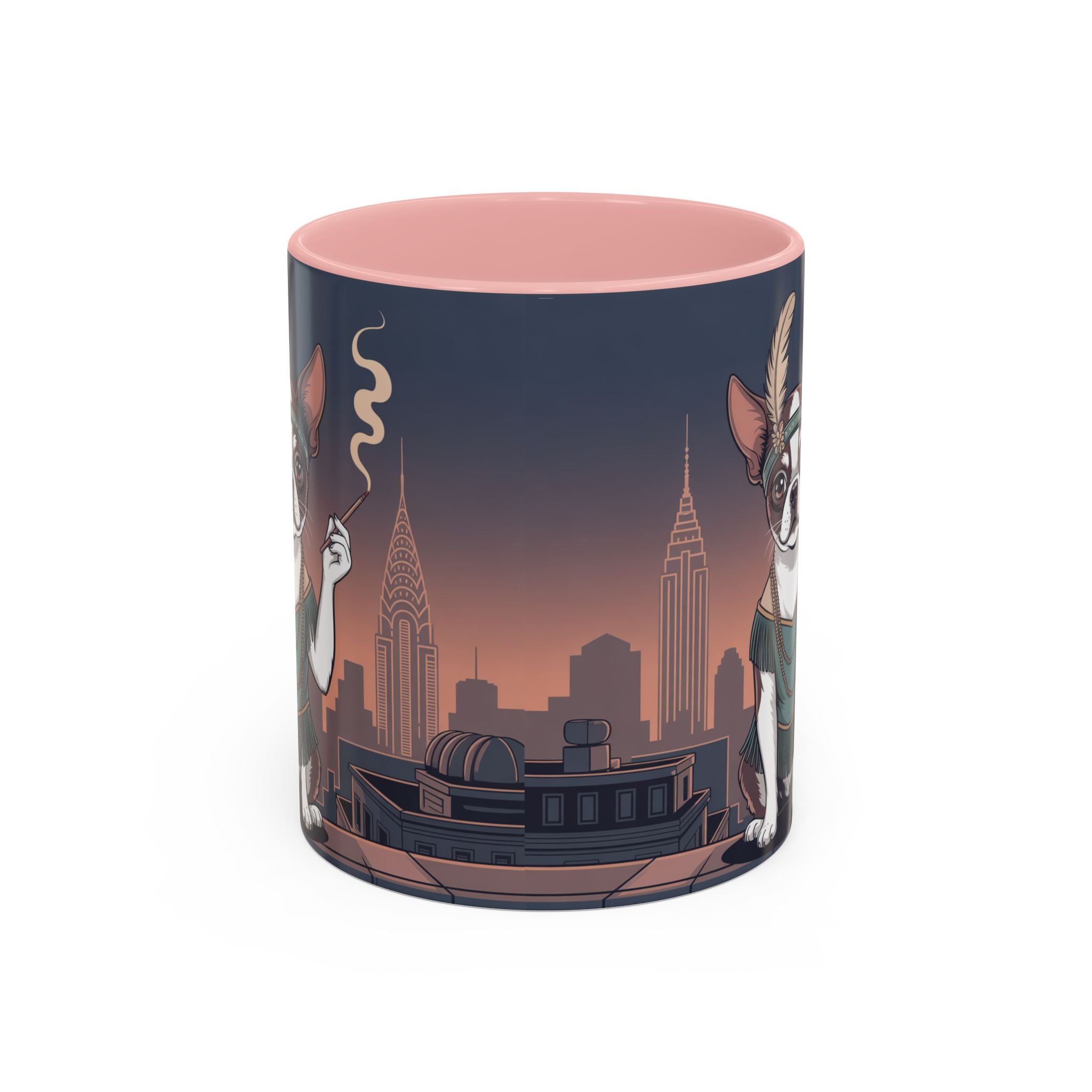 Mugs, Gangster Dog Jameson Flapper Design 11oz, 15oz