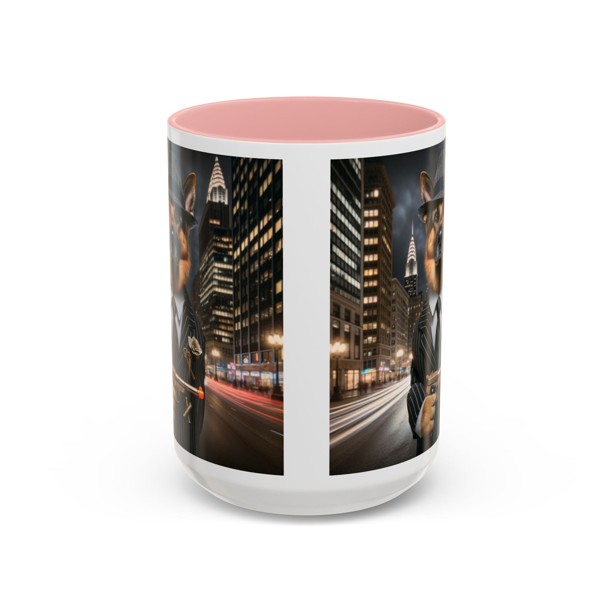 Gangster German Shepard mug, Funny Animal Gift, Novelty Mug, Pet Owner Present